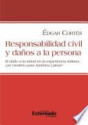 Libro Responsabilidad civil y daños a la persona
