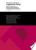 Libro SELECCIÓN DE MATERIALES DE LEGISLACIÓN FISCAL