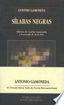 Libro Sílabas negras