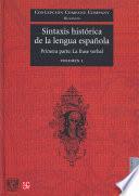 Libro Sintaxis histórica de la lengua española