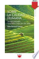 Libro Sobre la calidad humana