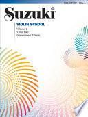 Libro Suzuki Violin School