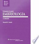 Libro Temas Clave Embriologia