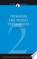 Libro Teología del Nuevo Testamento