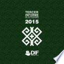 Libro Tercer informe de actividades 2015 DIF Chiapas
