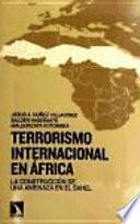 Libro Terrorismo internacional en África