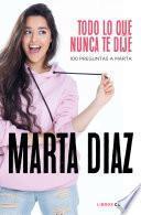Libro Todo lo que nunca te dije