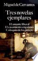 Libro Tres novelas ejemplares