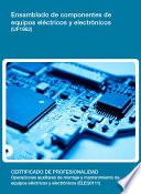 Libro UF1962 - Ensamblado de componentes de equipos eléctricos y electrónicos