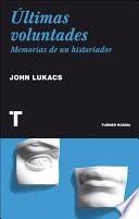 Libro Últimas voluntades