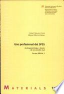 Libro Uso profesional del SPSS