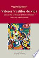 Libro Valores y estilos de vida