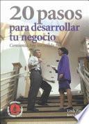 Libro Veinte pasos para desarrollar tu negocio