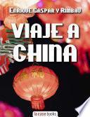 Libro Viaje a China