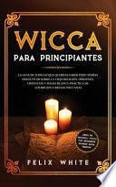 Libro Wicca para Principiantes